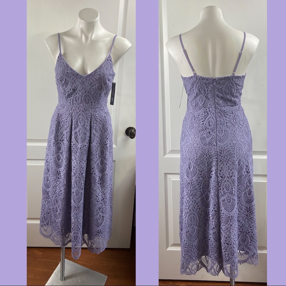 Gianni Bini Lavender Lace Dress
